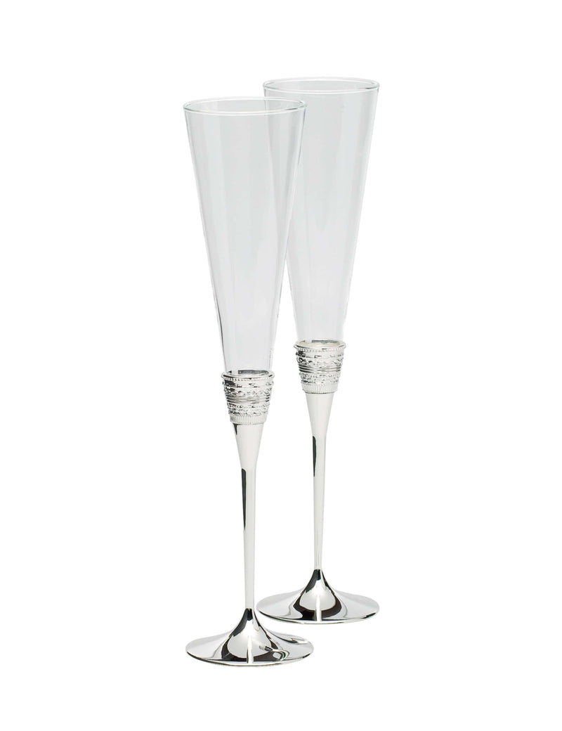 Vera Wang With Love crystal toasting flutes set of 2, UK version