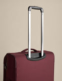 Geneva 3-piece soft suitcase set with 4 wheels, UK version