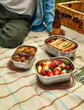 Black+Blum nesting lunch boxes set of 3, imported from the UK
