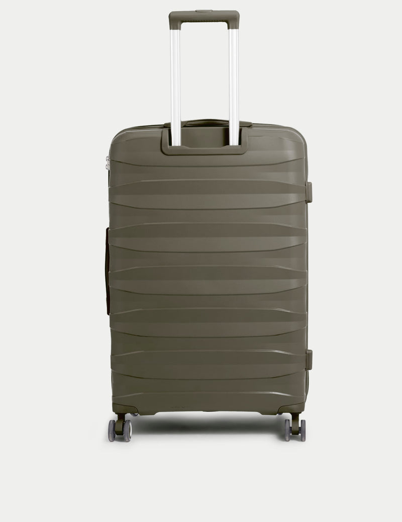Porto 4 wheel hard shell suitcase 3-piece set, imported from the UK