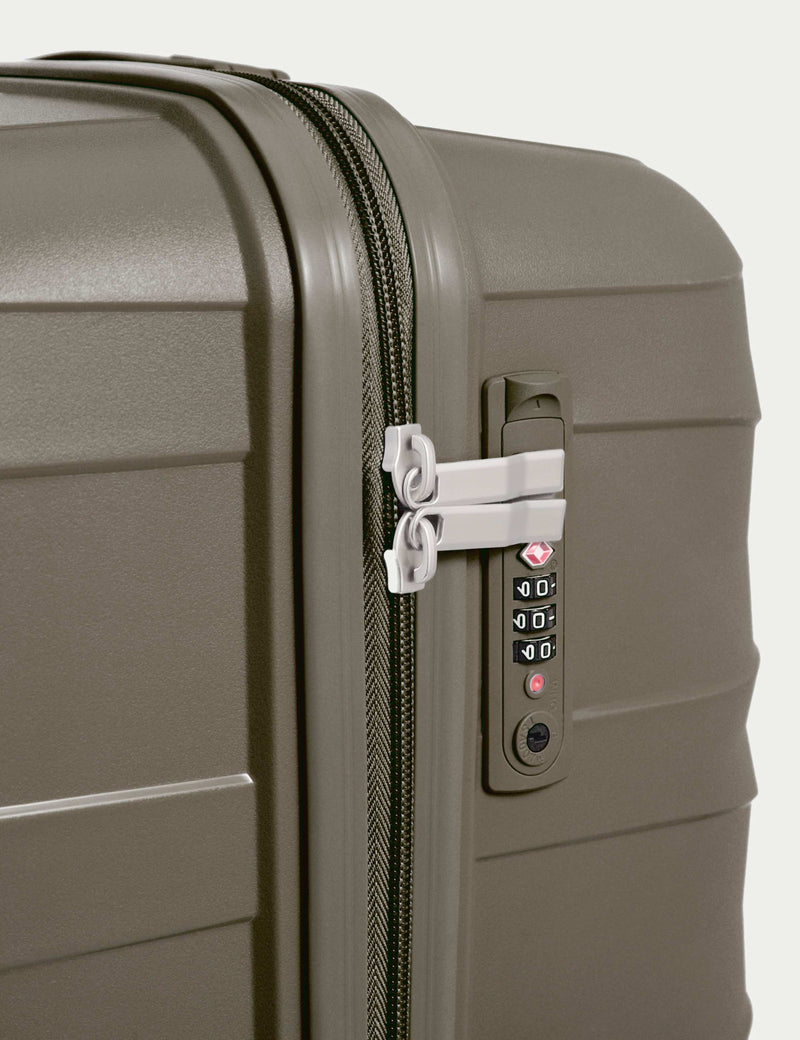 Porto 4 wheel hard shell suitcase 3-piece set, imported from the UK