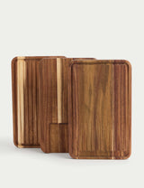 M&S Set of 3 Wooden Chopping Boards- Buy online at McGrocer