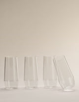 M&S Set of 4 Angular Picnic Hi Ball Glasses- Buy online at McGrocer