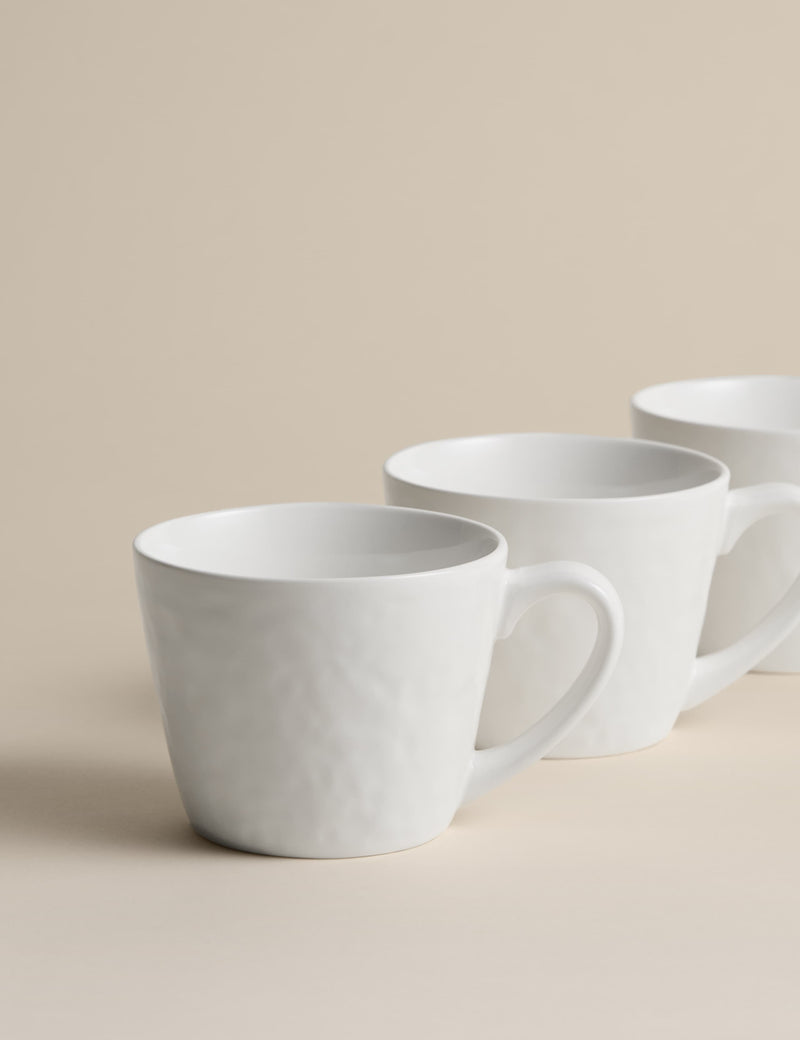 Artisan china mug set of 4 - British product