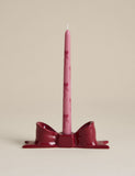 Bow dinner candles set of 4 - British product