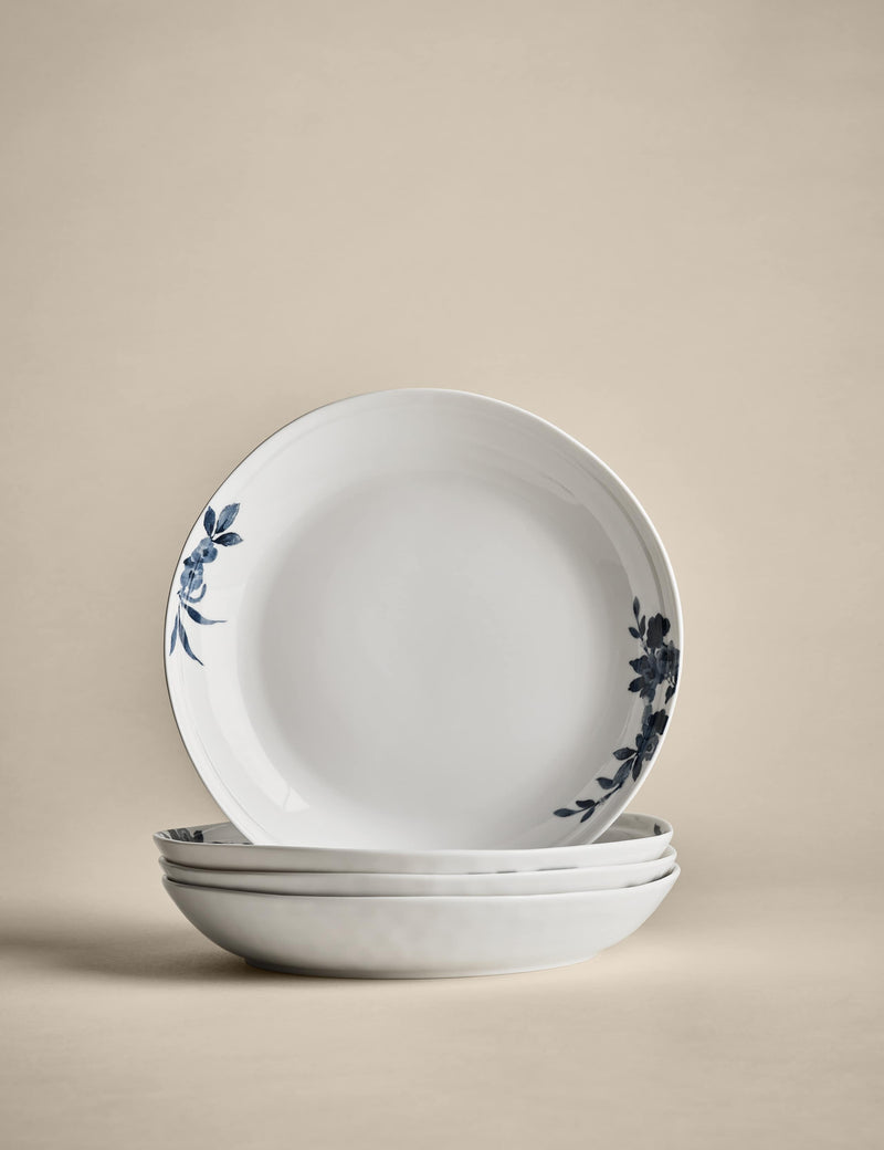 Set of 4 Cherry Blossom Pasta Bowls