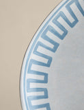 Set of 4 coastal picnic dinner plates - British product