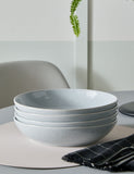 Denby set of 4 dove grey pasta bowls (British brand)