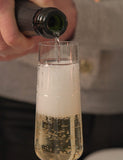 M&S etched champagne flutes set of 4 (British brand)