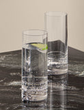 M&S etched hi ball glasses set of 4 (British brand)