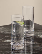 M&S M&S X Kelly Hoppen Etched Hi Ball Crystal Drinking Glasses Set of 4- Buy online at McGrocer