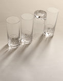M&S etched hi ball glasses set of 4 (British brand)