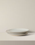 Set of four porcelain dinner plates from the UK - British product