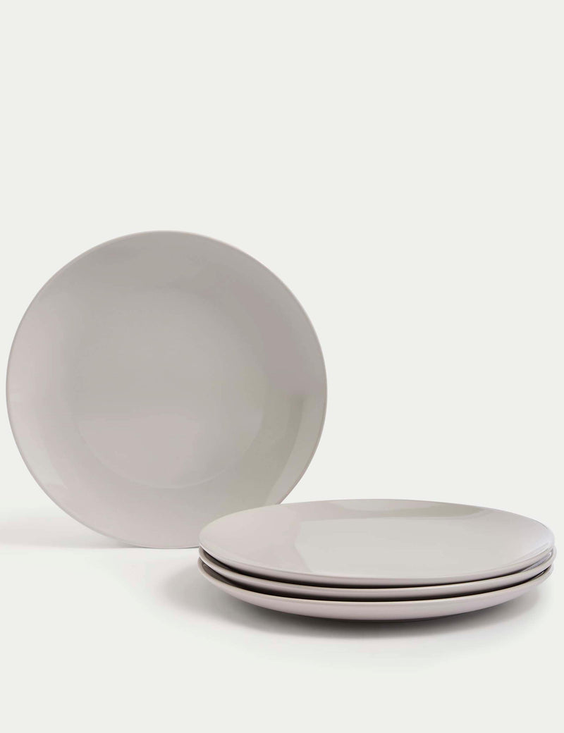 Stoneware dinner plates set of 4 26.5 cm, UK version