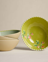 M&S M&S Set of 4 Floral Picnic Cereal Bowls- Buy online at McGrocer