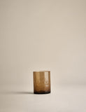 Hammered glass tumblers set of 4, imported from the UK