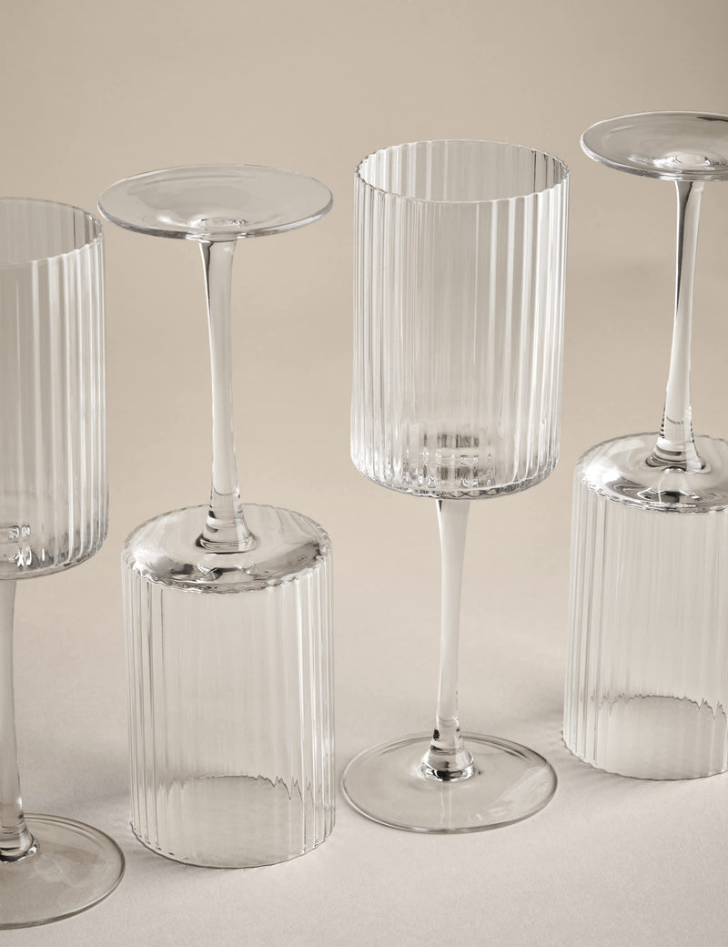 Celine handmade wine glasses set of 4 (British brand)