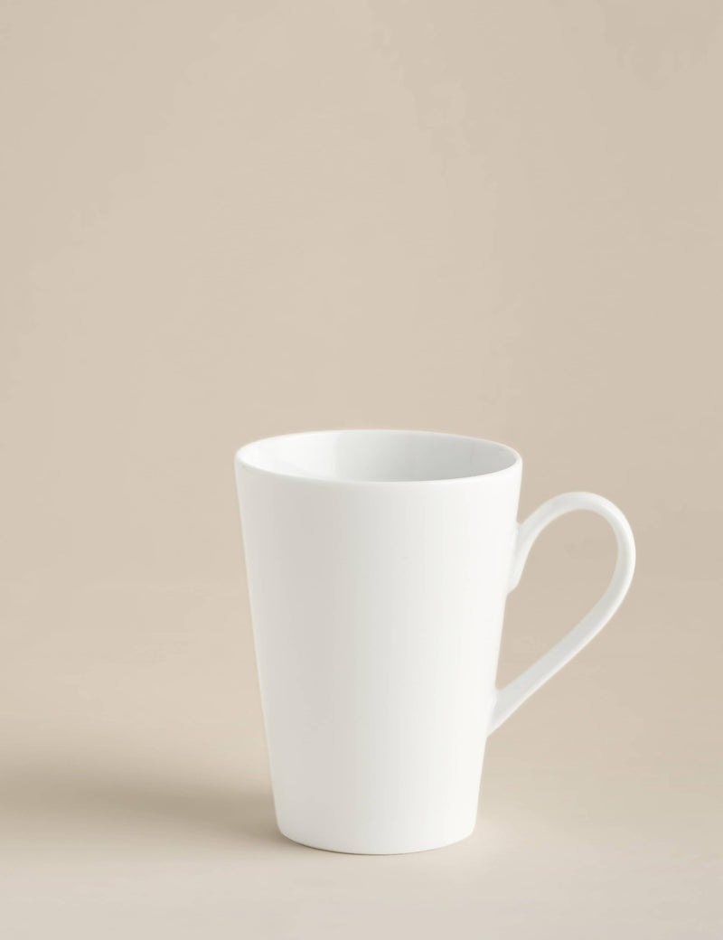 Maxim latte mugs set of 4 porcelain, imported from the UK