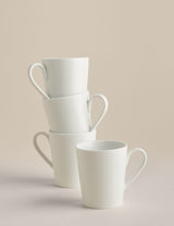 M&S Maxim Set of 4 Porcelain Mugs, 275ml- Buy online at McGrocer