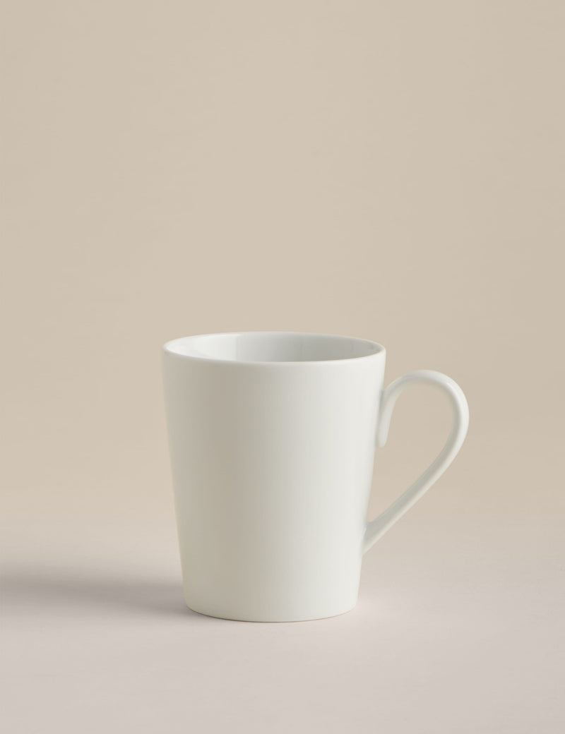 Maxim porcelain mugs set of four with 275ml capacity, UK version