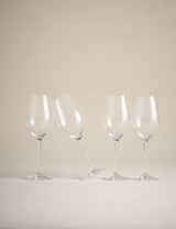 M&S Maxim Set of 4 Crystal White Wine Glasses- Buy online at McGrocer