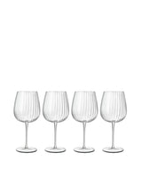 M&S Luigi Bormioli Set of 4 Optica Burgundy & Gin Glasses- Buy online at McGrocer