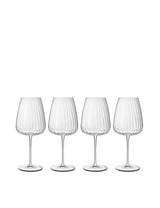 M&S Luigi Bormioli Optica Red Wine Glasses Set of 4, 70cl- Buy online at McGrocer
