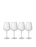 Luigi Bormioli Optica red wine glasses set 70cl (British brand)