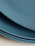 Plastic picnic dinner plates set of 4, imported from the UK
