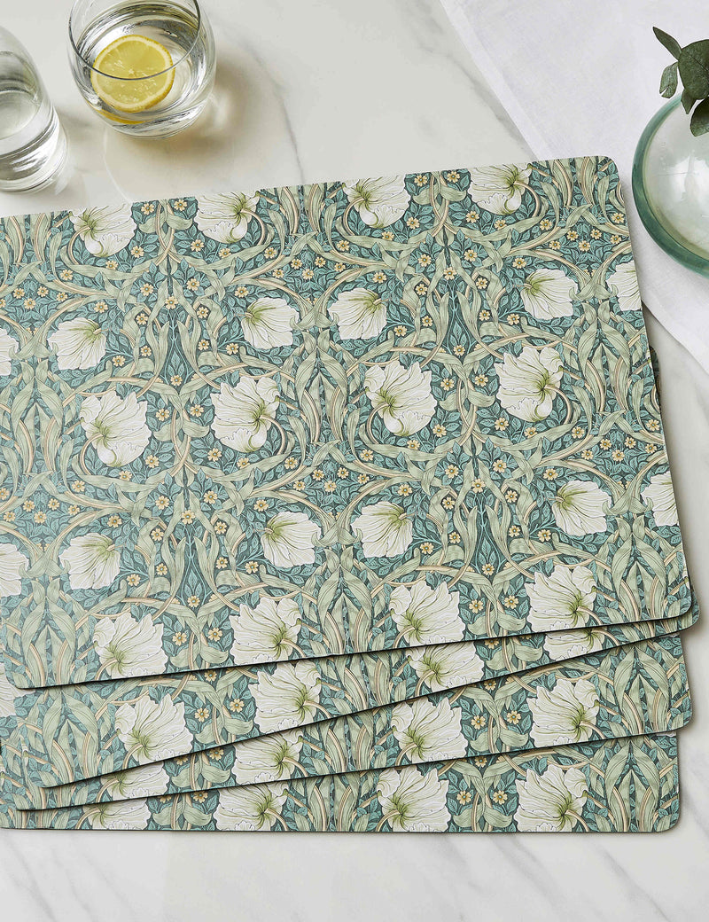 Morris & Co Pimpernel rectangular placemats set of 4 (British brand)
