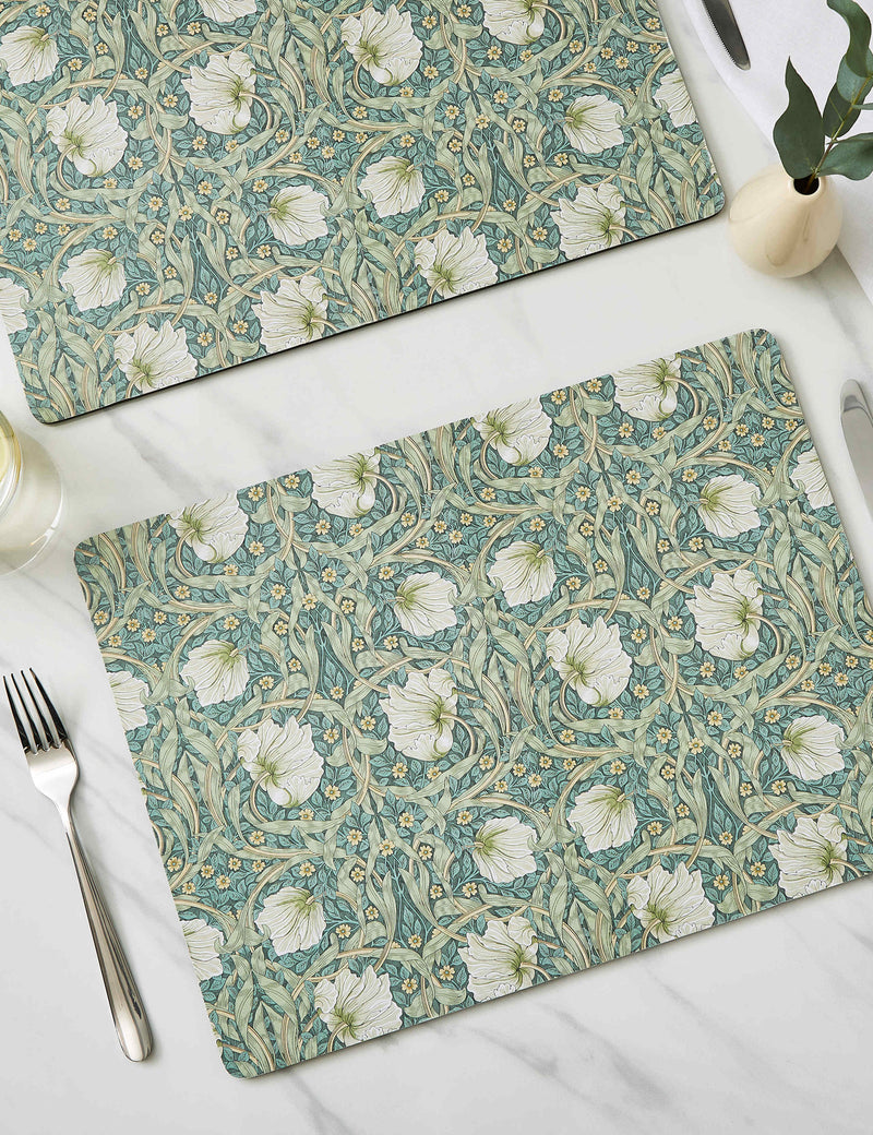 Morris & Co Pimpernel rectangular placemats set of 4 (British brand)