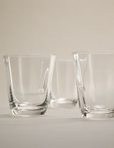 M&S Set of 4 Soda Optic Glass Tumblers- Buy online at McGrocer