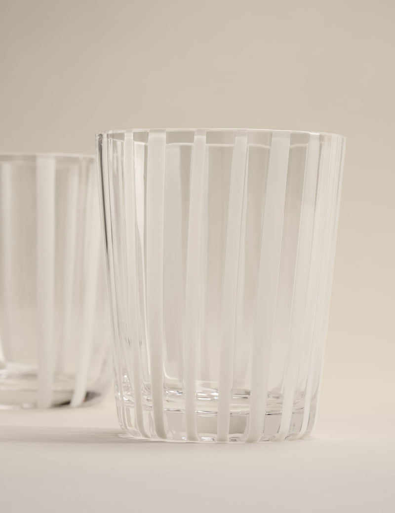 M&S striped tumblers set of 4, UK version