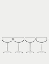 M&S Luigi Bormioli Talismano Martini Glasses Set of 4 30cl Cocktail Glasses- Buy online at McGrocer
