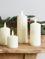 M&S TruGlow Pillar LED Candles Set of 4- Buy online at McGrocer