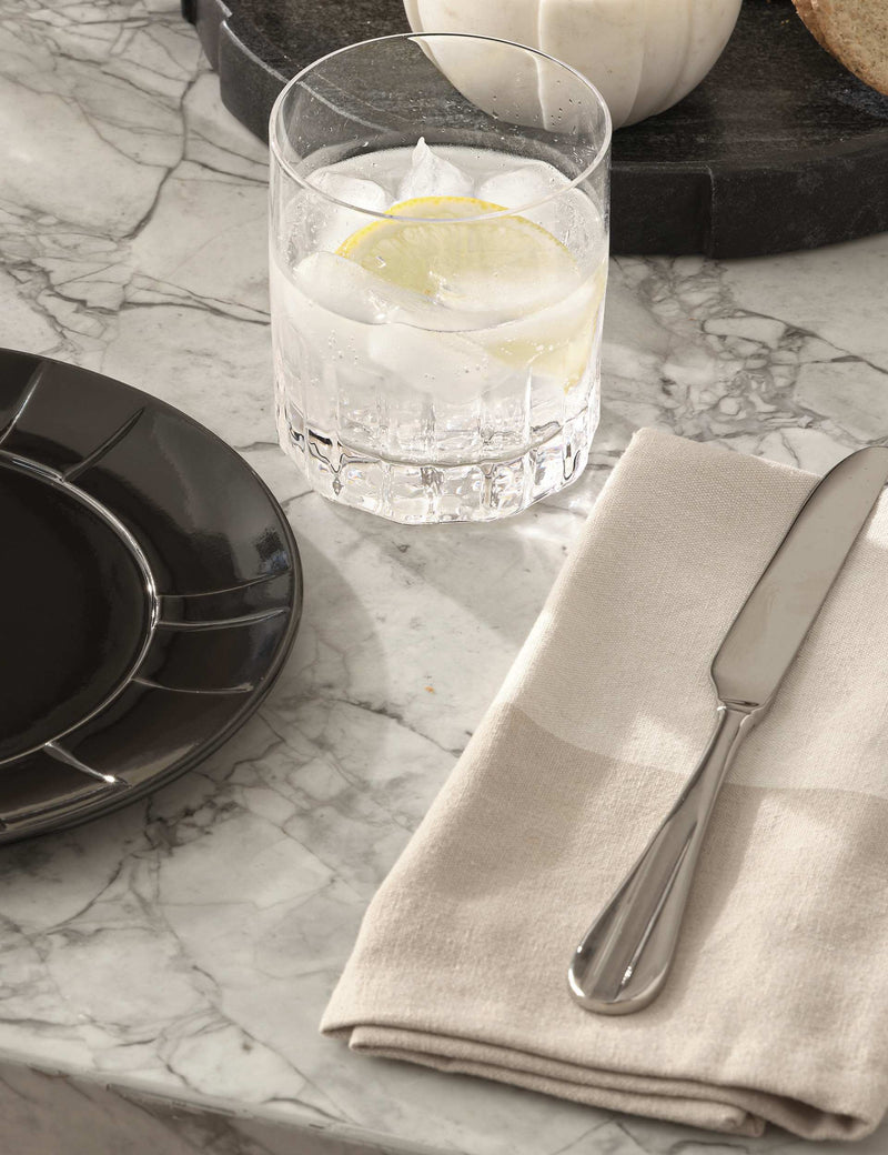M&S X Kelly Hoppen woven banded napkins set of 4 (British brand)