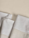 M&S X Kelly Hoppen woven banded napkins set of 4 (British brand)