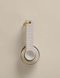 Ceramic measuring spoons set of 5, UK version