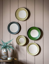 M&S Gallery Direct Crosby Round Wall Mirrors Set of 5- Buy online at McGrocer