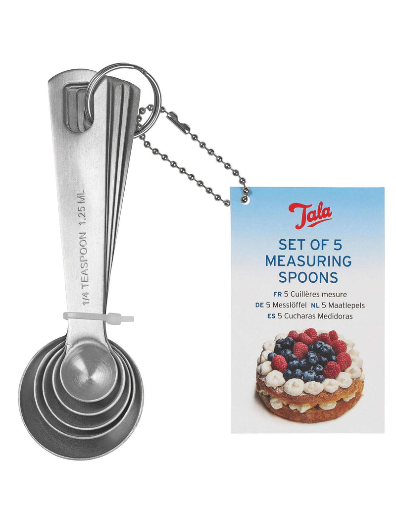 Tala measuring spoons and cups set stainless steel, UK version