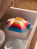 Joseph Joseph nest lock storage containers set of 5 (British brand)