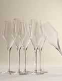 Set of 6 Classic Champagne Flutes