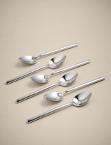 M&S Manhattan Teaspoons Stainless Steel Cutlery Set of 6- Buy online at McGrocer