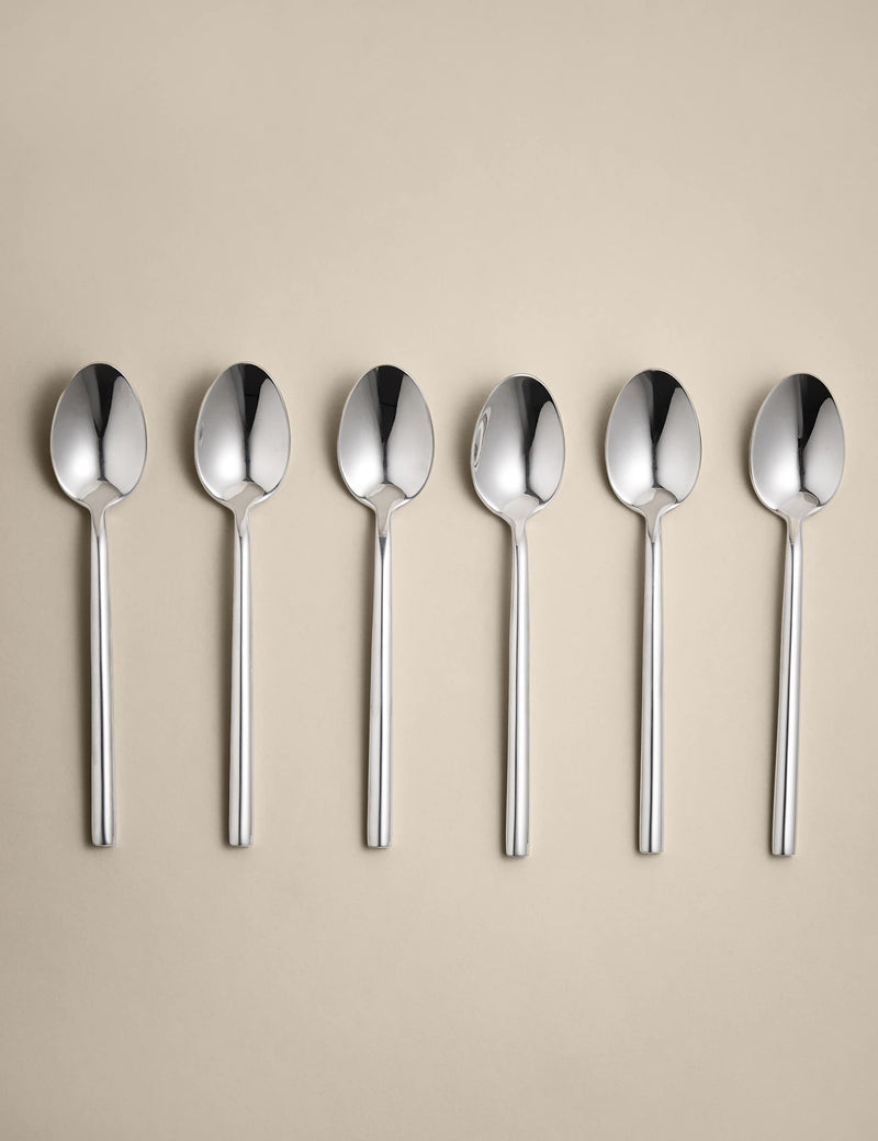 Manhattan teaspoons set of 6 (British brand)