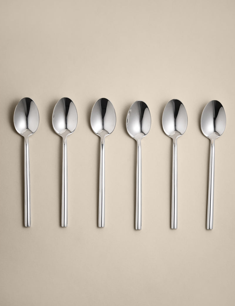Manhattan teaspoons set of 6 (British brand)