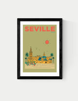 M&S East End Prints Seville Framed Art Print- Buy online at McGrocer