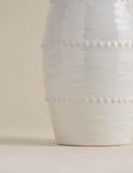 Bobble ceramic jug 31cm height textured design, imported from the UK