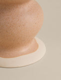Ceramic pillar candle holder (British brand)