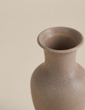 Shaped dipped ceramic vase 28cm high - British product
