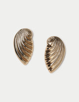 M&S Shell Stud Earrings- Buy online at McGrocer